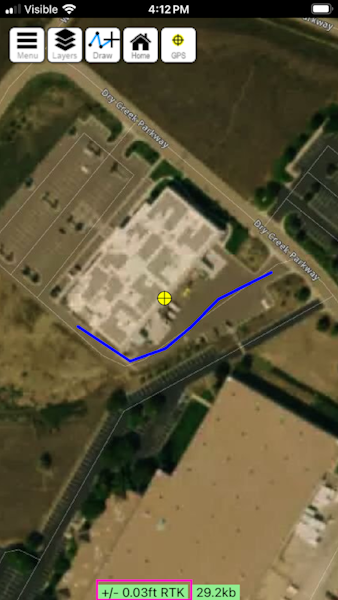 RTK Fix in Diamond Maps